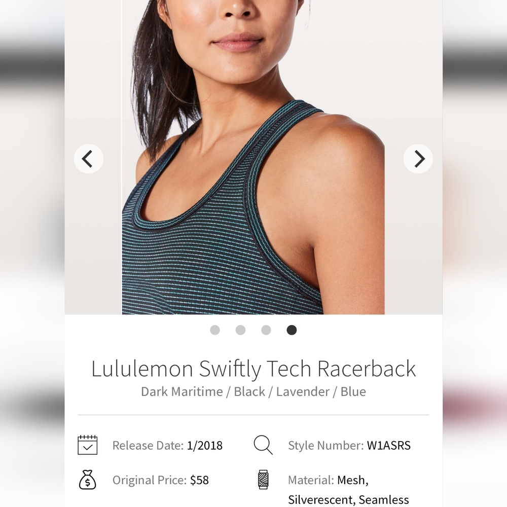 Lululemon Swiftly Tech Racerback Size 4 - Picture 9 of 9